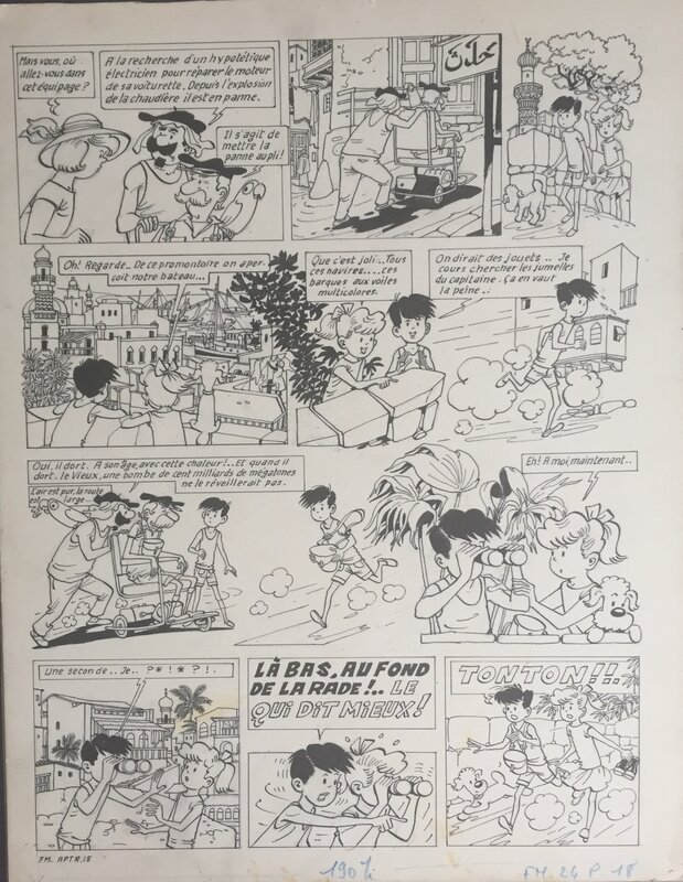 Pat et Moune by François Bel - Comic Strip