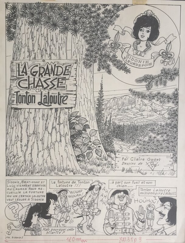 Sidonie Fleurdepois by François Bel - Comic Strip