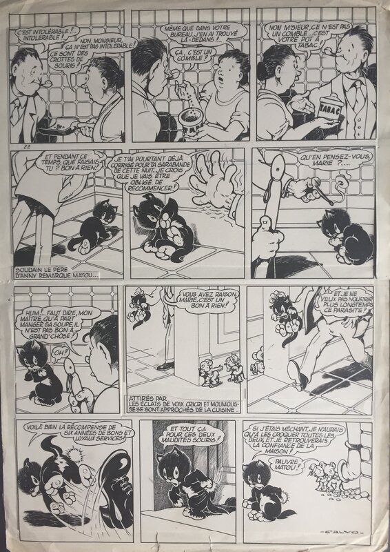 Edmond-François Calvo, Cricri souris d'appartement - Comic Strip