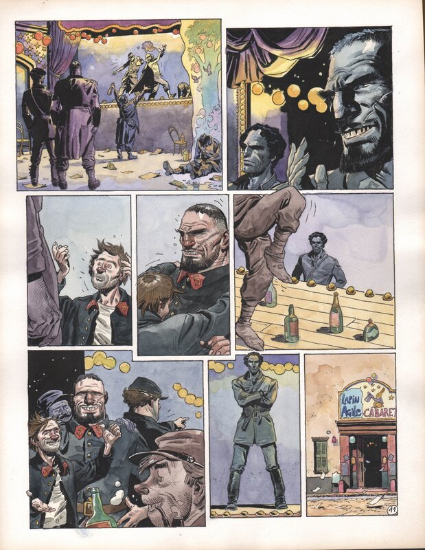 Enrique Breccia, Sentinelle   Page 11 - Comic Strip
