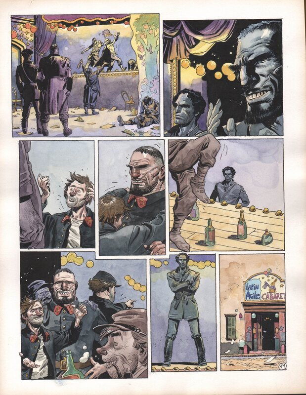 Enrique Breccia, Sentinelle   Page 11 - Planche originale