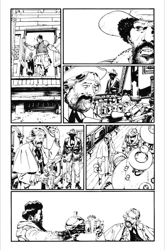 Django #1 page 11 par R.M. Guéra - Planche originale