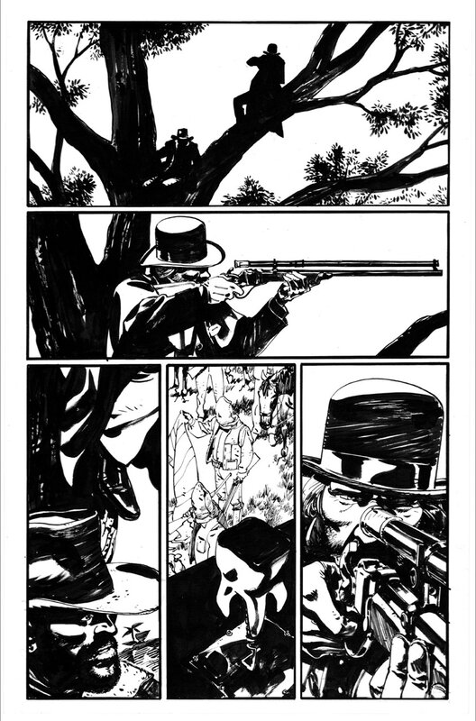 Django #2 page 13 par R.M. Guéra - Planche originale