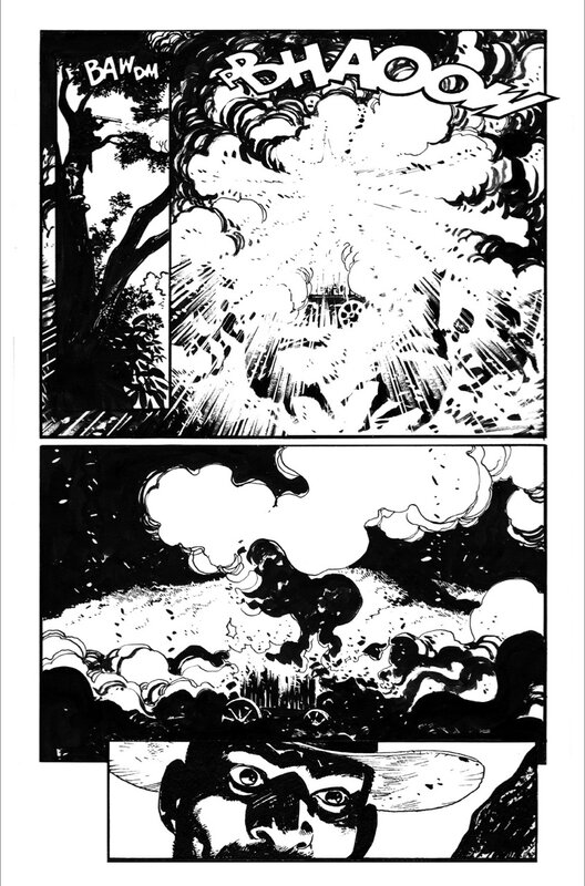 Django #2 page 14 par R.M. Guéra - Planche originale