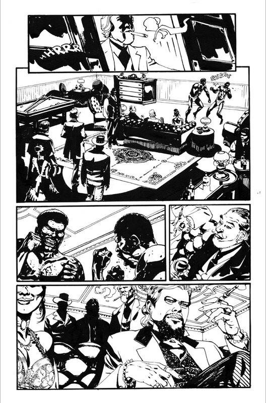 Django #4 page 19 par R.M. Guéra - Planche originale