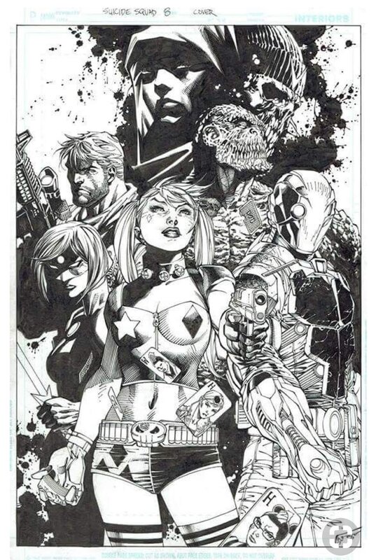 Suicide Squad par Jim Lee, Scott Williams - Planche originale