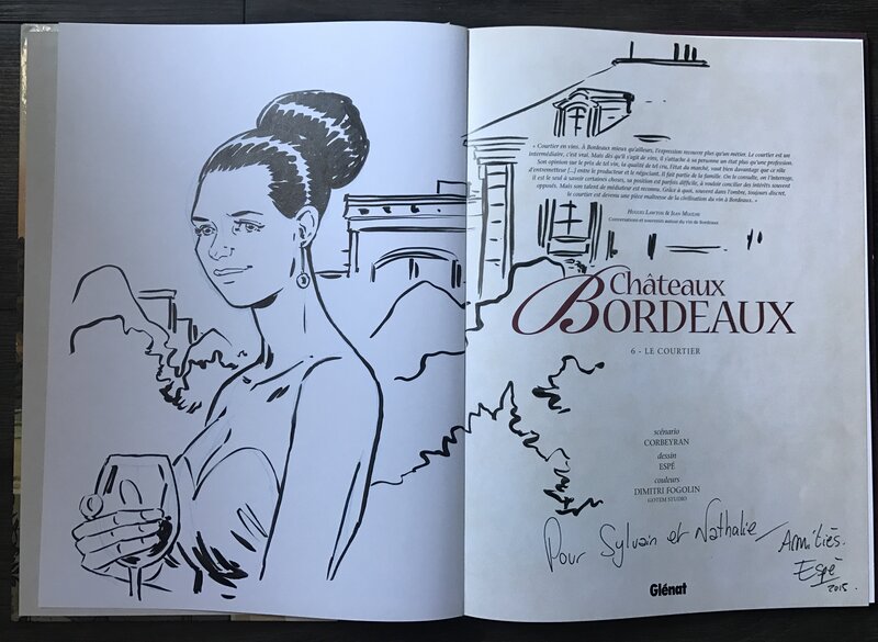 Chateaux bordeaux by Espé - Sketch