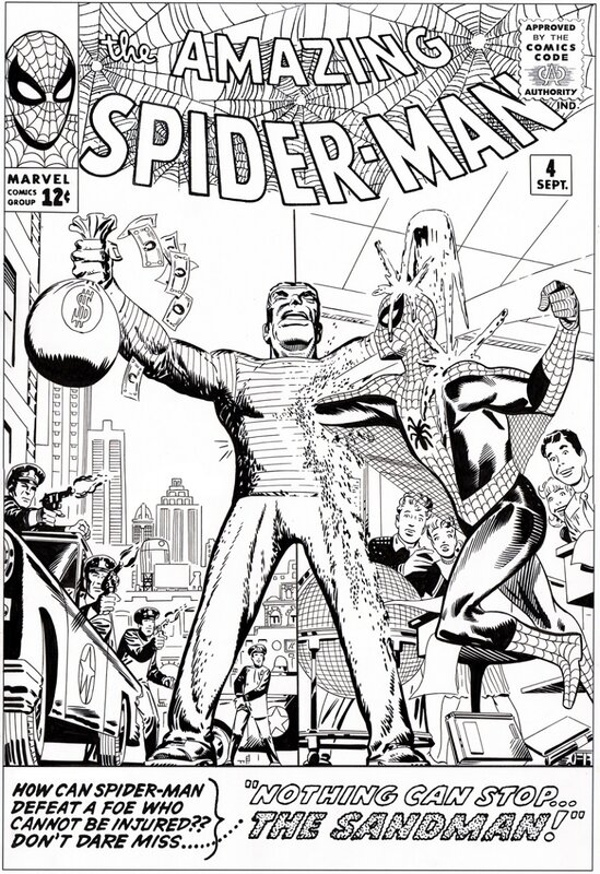 Bruce McCorkindale, Amazing Spider-man # 4 cover - Original Cover