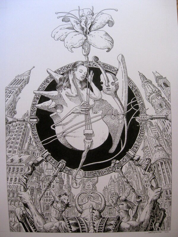 For sale - Ce - ALICE by José Roosevelt - Original Illustration