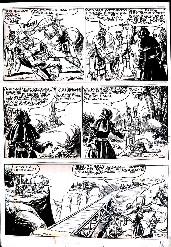 EsseGesse, Il grande Blek Pipistrello strips - Comic Strip