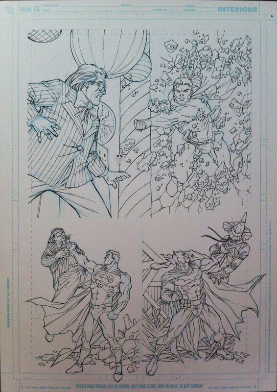 Jesus Merino, Action Comics #895 page 8 - Œuvre originale