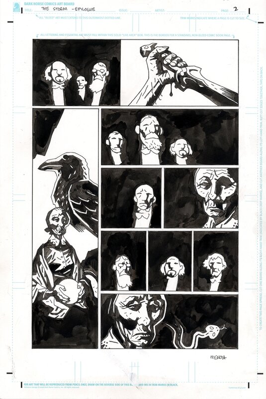 Mike Mignola, Hellboy - The Storm And The Fury - Epilogue - page 2 - Œuvre originale