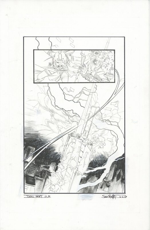 Sean Murphy, Toky Ghost #10 page 14 - Original art