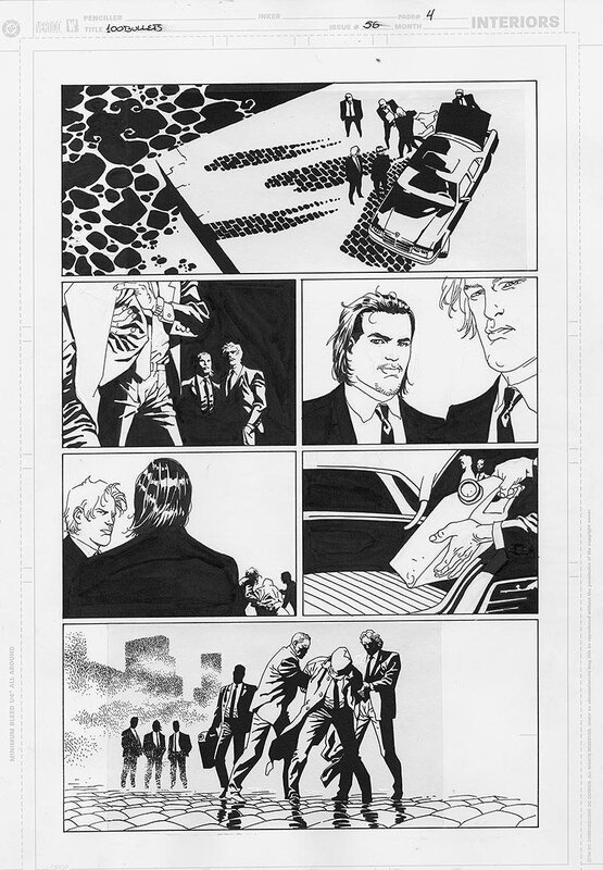 Eduardo Risso, 100 Bullets - #56 page 4 - Original art