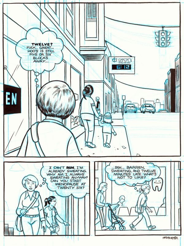 Paul Hornschemeier, La vie avec Mister Dangerous (Life with Mr. Dangerous) - page 39 - Comic Strip