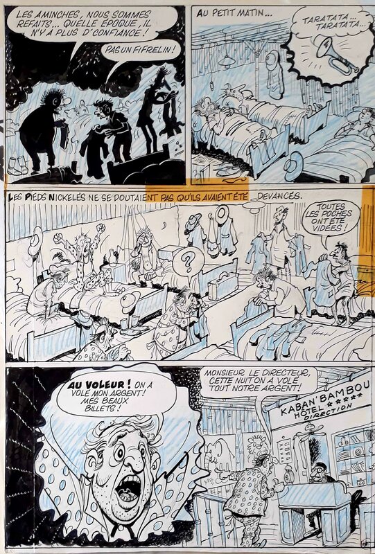 Les Pieds Nickelés by René Pellos, Janoti - Comic Strip
