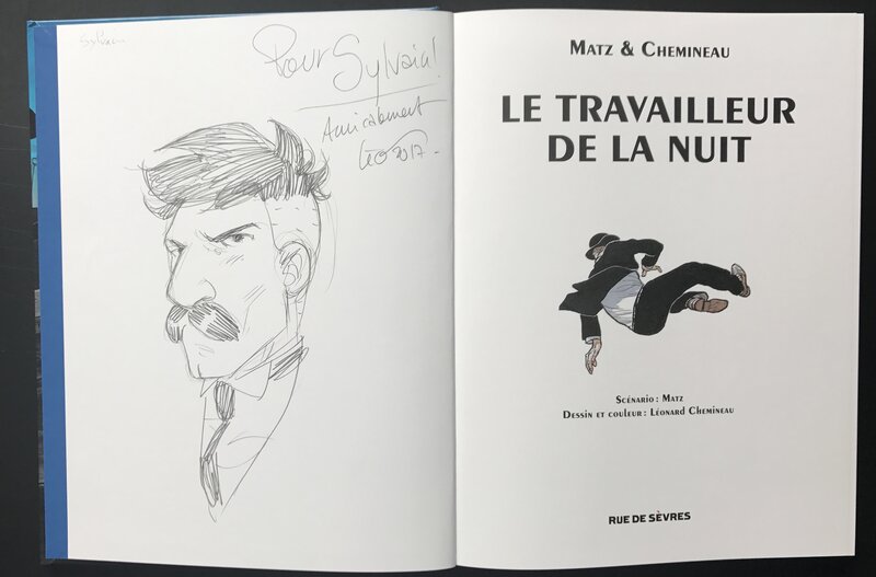 Léonard Chemineau, Le travailleur de la nuit - Dédicace