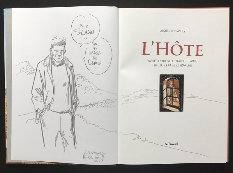 L hote by Jacques Ferrandez - Sketch