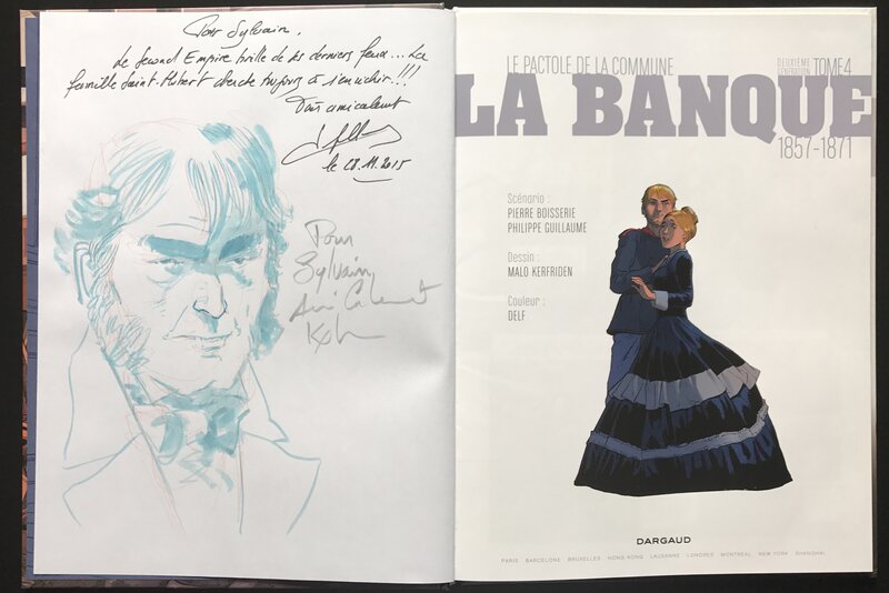 La banque - tome 3 par Malo Kerfriden - Dédicace