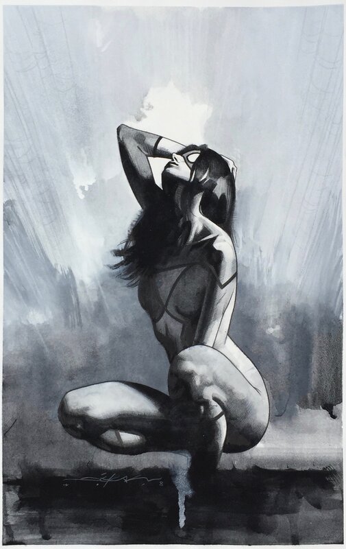 Jeff Dekal, Spider-Woman commission - Illustration originale