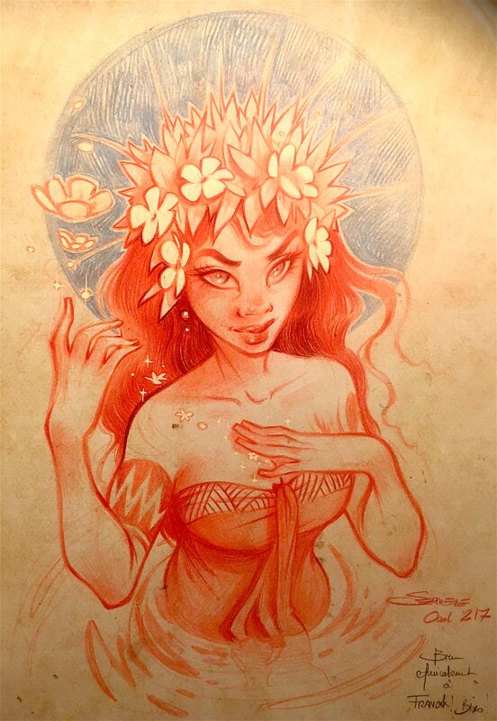 Thalulaa by Ood Serrière - Sketch