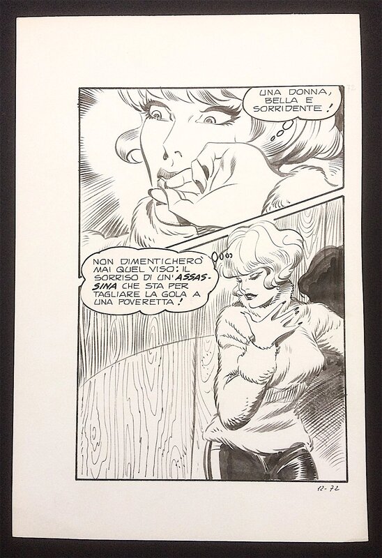 Shatane 12 par Leone Frollo - Planche originale