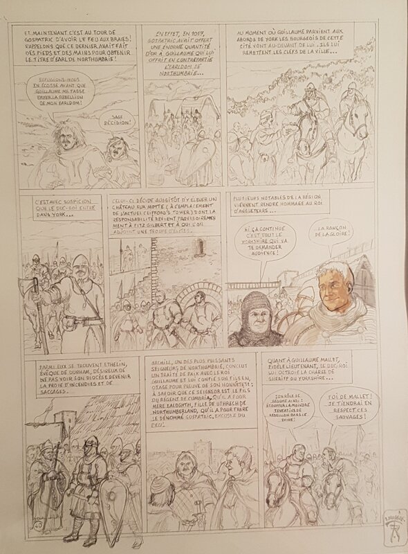 Serge Mogère, Arnauld de Bichancourt - Comic Strip