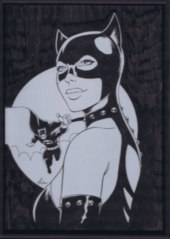 Catwoman par Arden - Illustration originale