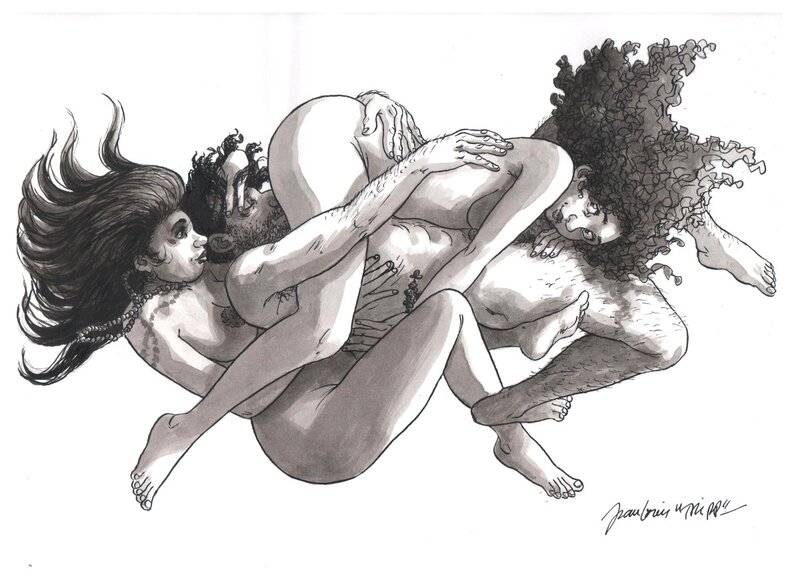 Jean-Louis Tripp - Extases - Illustration originale