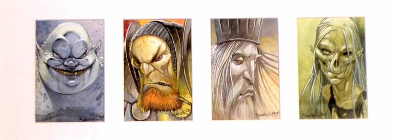 Ken Broeders, 4 horsemen of the apocalypse - Original Illustration