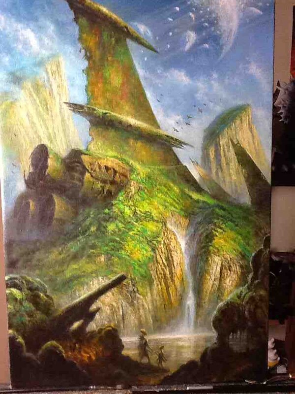 The Legacy by Bob Eggleton - Original Illustration