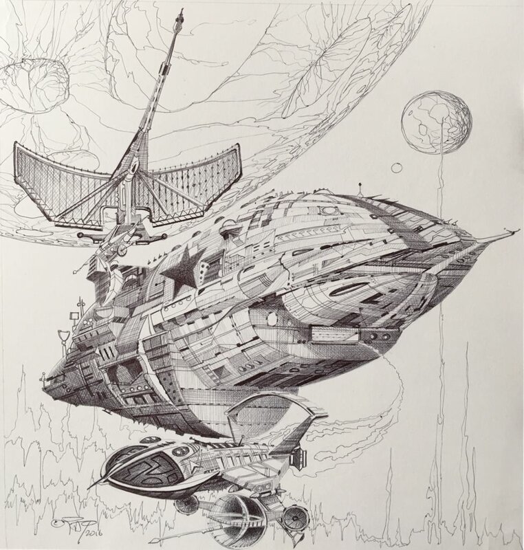 Untitled by Peter Andrew Jones - Original Illustration