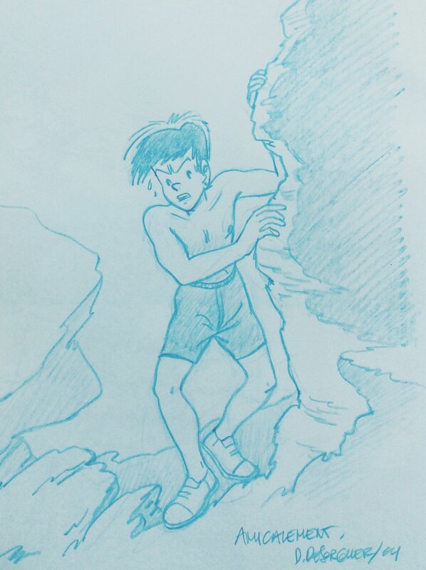 Jimmy Tousseul by Daniël Desorgher - Sketch