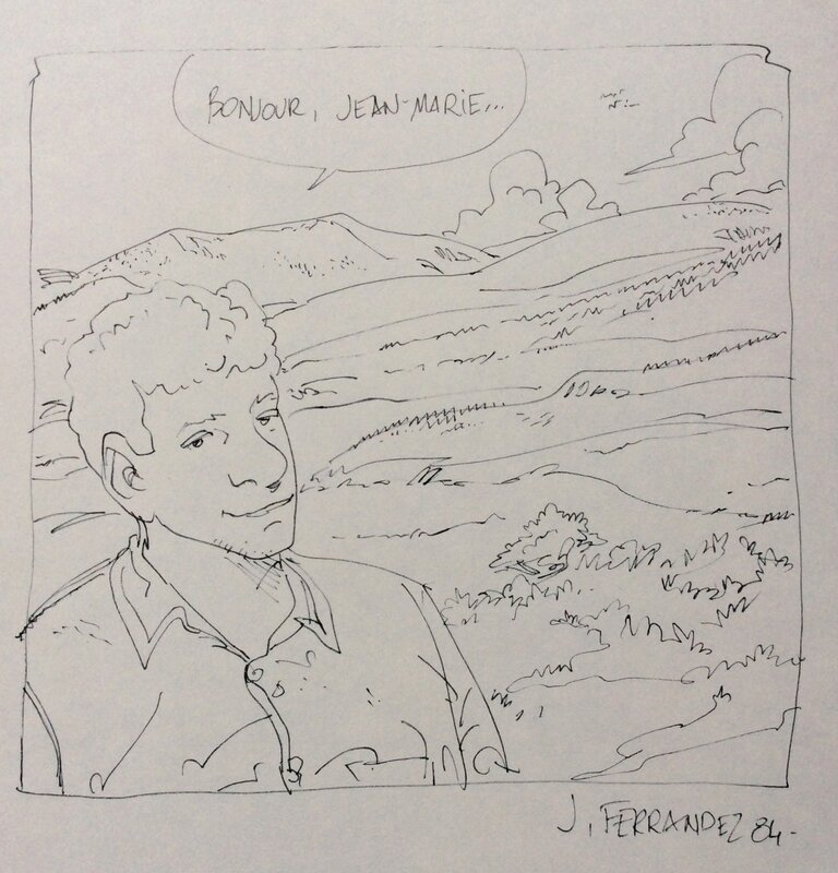 Jacques Ferrandez, Arrière-Pays - Jean-Marie - Sketch