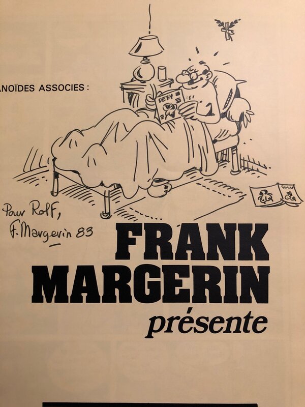 L'ouragan de feu par Frank Margerin - Dédicace