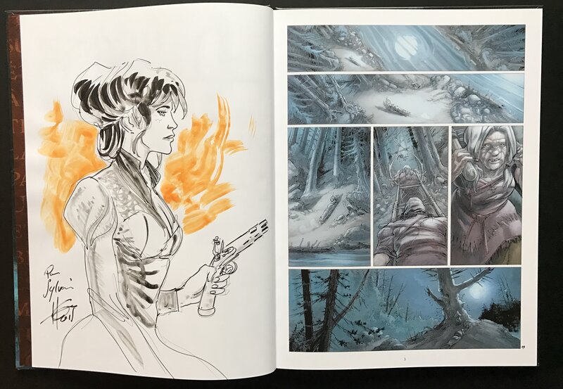 Ulysse 781 - tome 1 by Eric Hérenguel - Sketch
