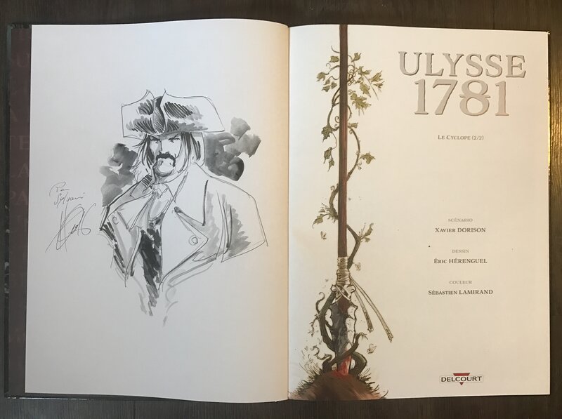 Ulysse - tome 2 by Eric Hérenguel - Sketch