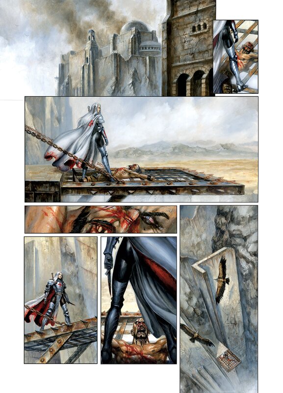 For sale - Sébastien Grenier, Cathedrale des Abymes Page 13 - Comic Strip