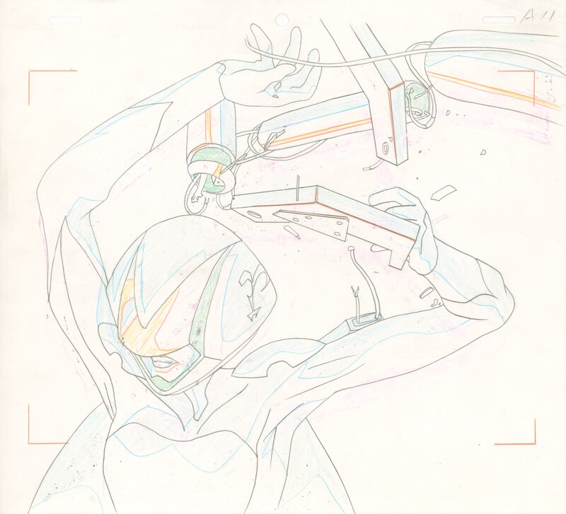 Hisayuki Toriumi, New Hurricane Polymar: 01 - Sketch