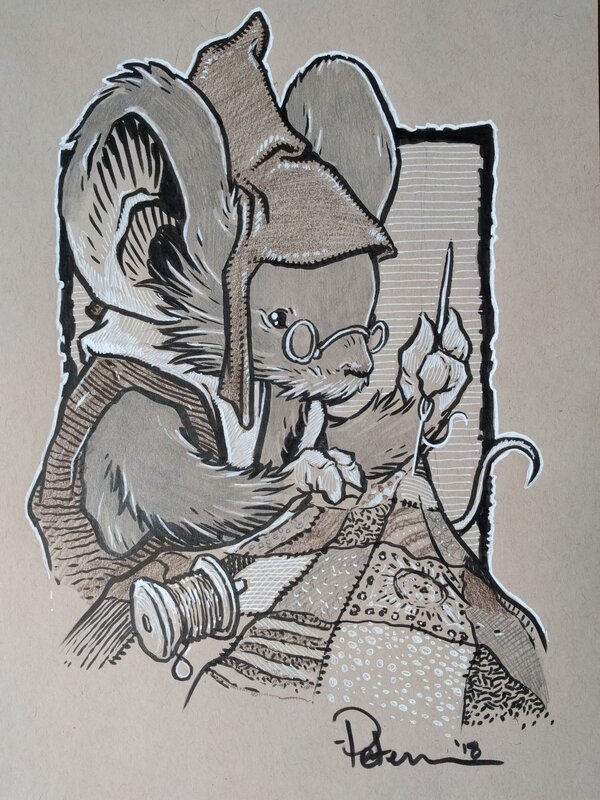 Souris artisan by David Petersen - Sketch