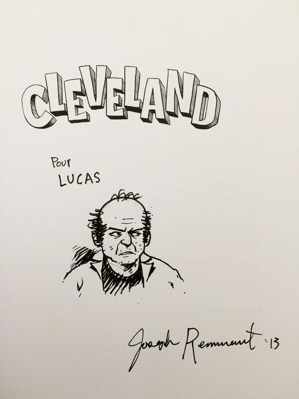 Joseph Remnant, Harvey Pekar, Dédicace de Joseph Remnant - Cleveland - Dédicace