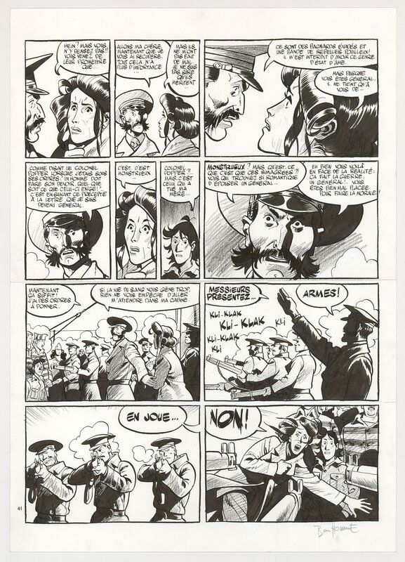 Matthieu Bonhomme, Esteban. Tome 5. Planche 41 - Comic Strip