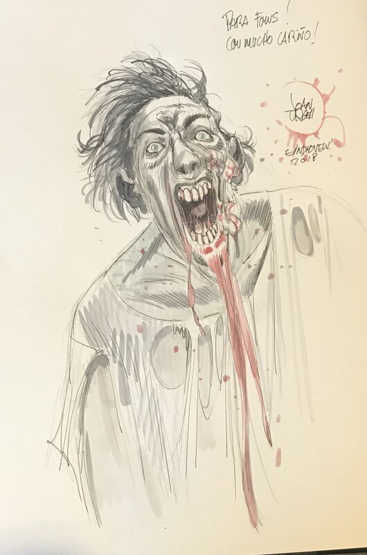 Joan Urgell Zombie Dead Life - Sketch