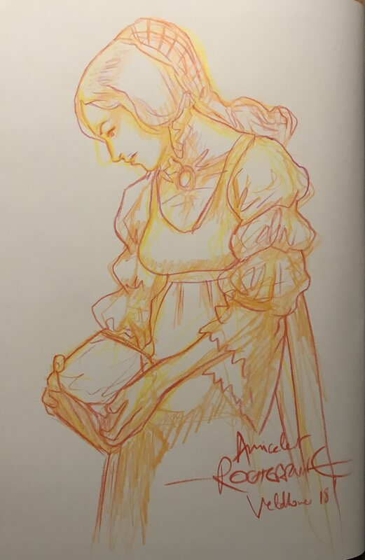 Thibaud de Rochebrune Michelangelo - Sketch