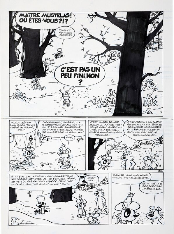 Walli, Bom, Chlorophylle T13 pl.33 - Comic Strip