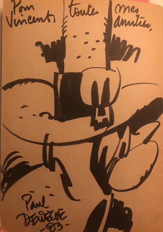 Dédicace de Deliège pour Les Krostons - Sketch