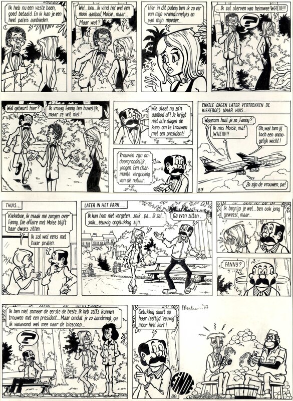 Merho, Kiekeboe - Fanny et Cie - Comic Strip