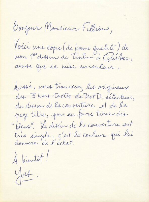 Yves Rodier, 1995 - Tintin / Kuifje - Dupont et Dupond / Jansen en Janssen (Total book - American KV) - Planche originale