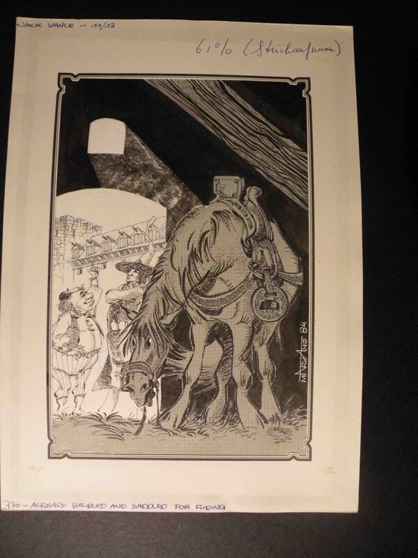 Cugel's Saga 11/13 by Marvano - Original Illustration