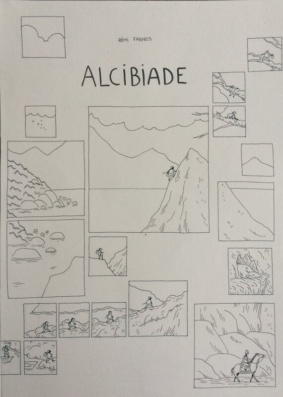 Rémi Farnos, Couverture Alcibiade - Original Cover